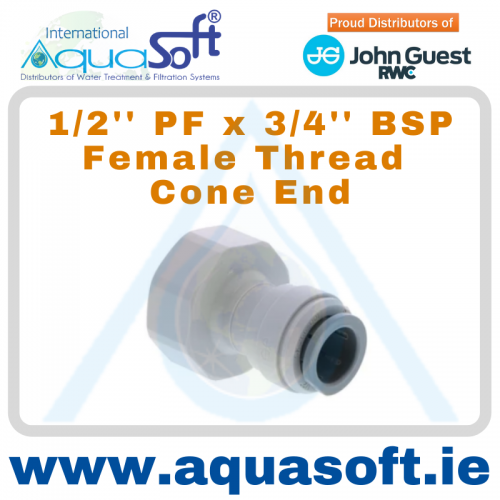 1/2'' PF x 3/4'' BSP Female Thread - PI451616CS