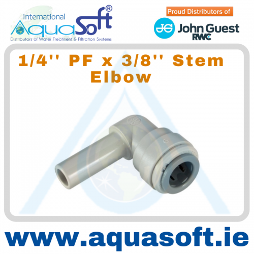 1/4'' PF x 3/8'' Stem Elbow - PI221208S