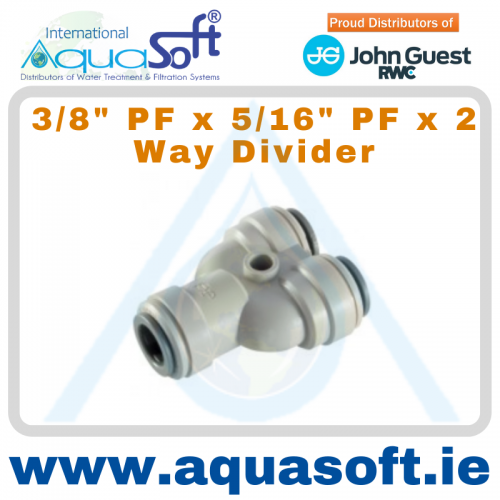 3 8 Pf X 5 16 Pf Two Way Divider John Guest Ireland Pis Buy It Now