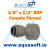 3/8'' PF x 1/2'' BSP John Guest Female Thread - (PF*= push fit) 