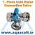 T - Piece Water Connection Valve - 1/2'' either side x 3/4'' BSP male thread (Plumbing Required) 